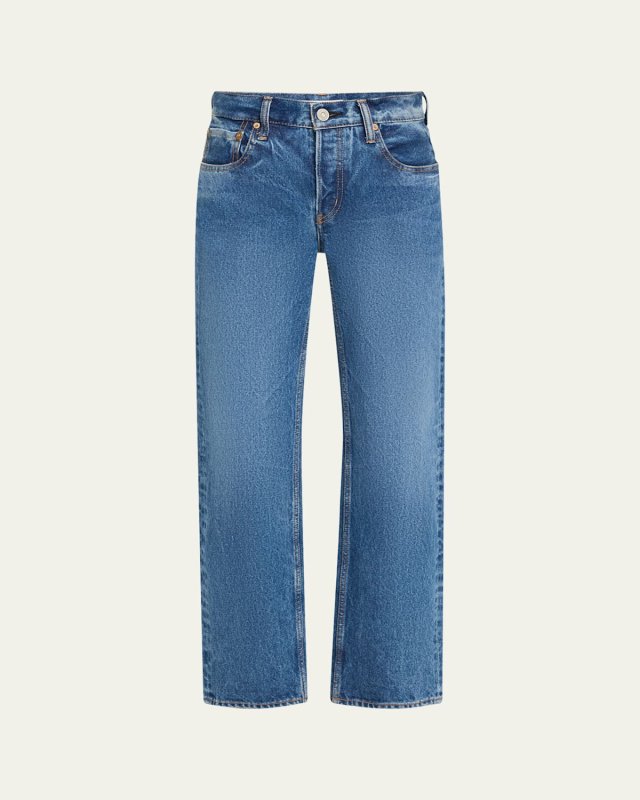 Philadelphia Straight Low-Rise Jeans